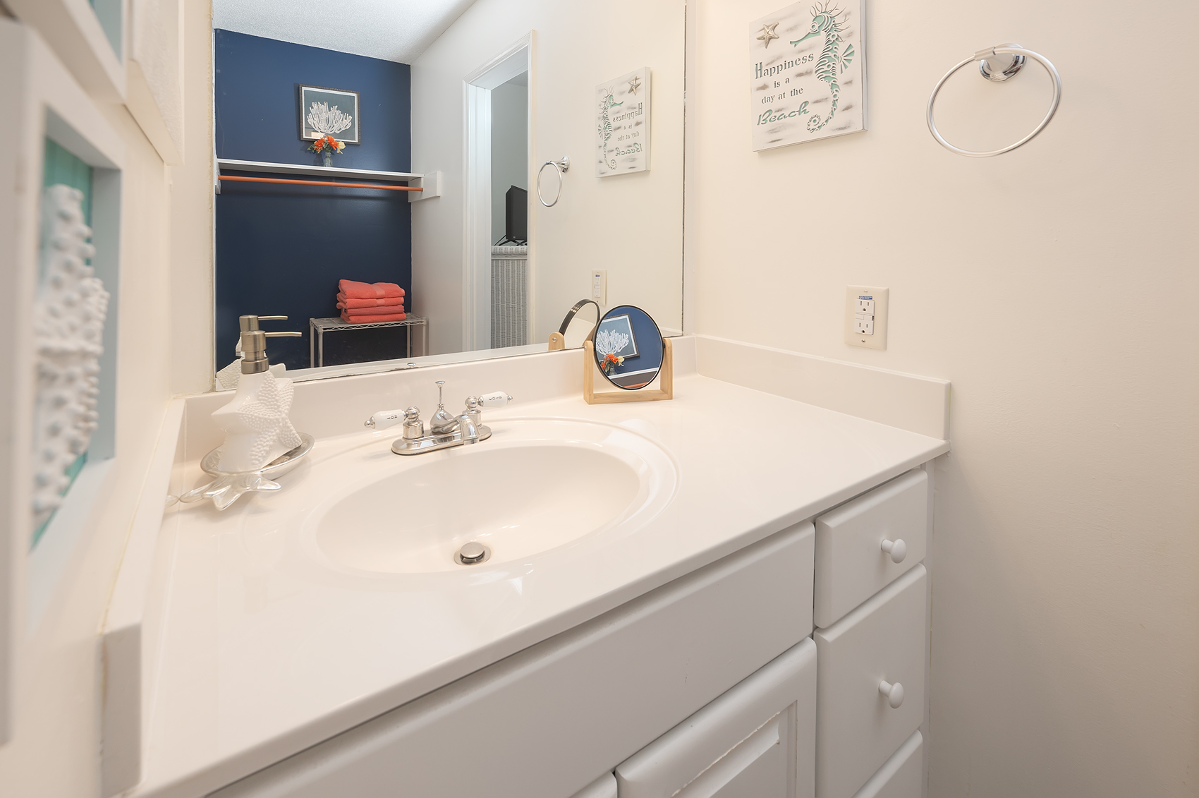 Second bathroom vanity